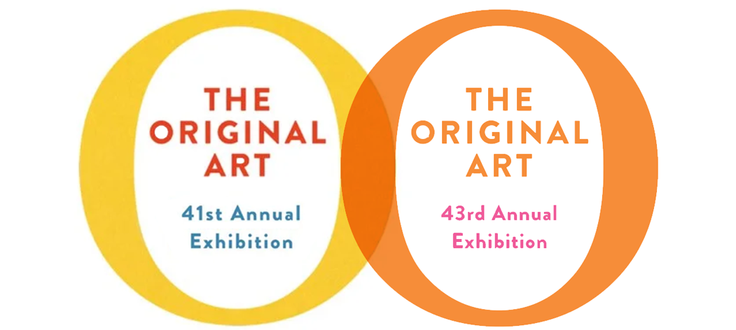 The Original Art Exhibition logo for the Society of Illlustrators in New York